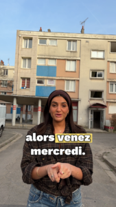Anissa, du quartier Anatole France, soutient Bagnolet Collectif