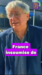 Eric COQUEREL, député France Insoumise, soutien Bagnolet Collectif