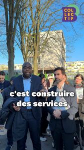 Mohamed GNABALY, Maire de l’Île-st-Denis soutien Edouard DENOUEL avec Bagnolet Collectif